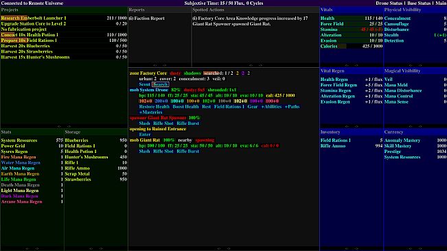 Distant Flux: System Initializing