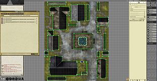 Fantasy Grounds - Pathfinder RPG - Pathfinder Flip-Map - Classic Village Square