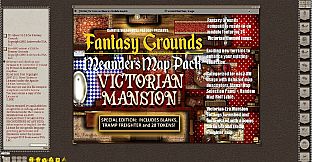 Fantasy Grounds - Meanders Map Pack: Victorian Mansion Special Edition (Map Pack)