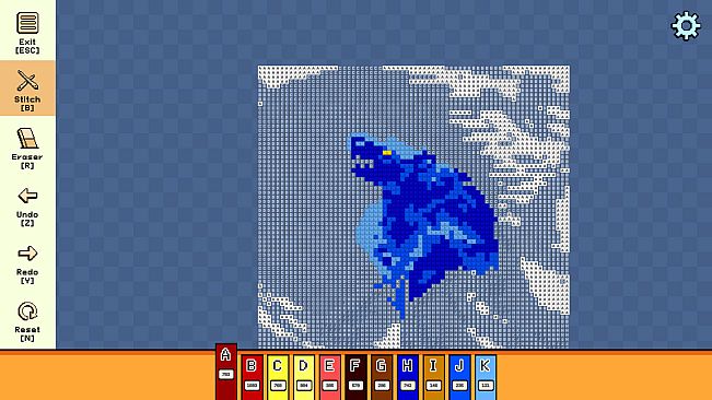 Pixel Cross Stitch - Mythical Monsters Pack 3