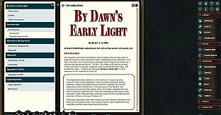 Fantasy Grounds - By Dawns Early Light