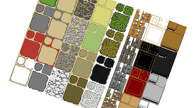 RPG Maker MZ - Pixel Pack 1 Characters - Faces - Tilesets