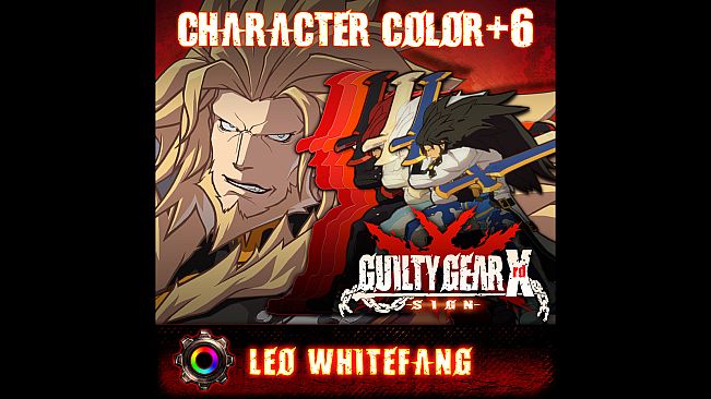 GGXrd Extra Color Palettes - LEO WHITEFANG