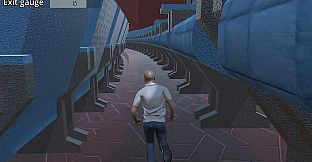 Escape from exit 7 of the theater