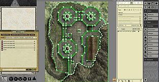Fantasy Grounds - Pathfinder RPG - Pathfinder Flip-Mat: Castle Multi-Pack