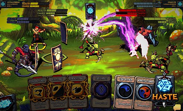 HASTE: Real-Time Card Combat