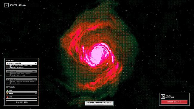 STARPHAGE: Galactic Plague Simulator