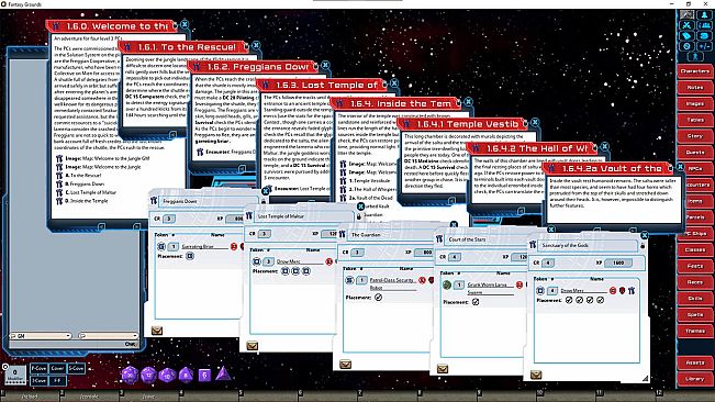 Fantasy Grounds - Star System Set: Salutian (FULL SET)