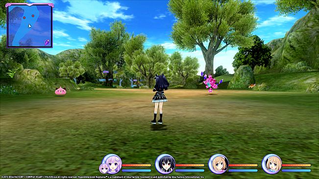 Hyperdimension Neptunia Re;Birth2 Lily-ad Dungeon
