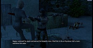 Non-Linear Text Quests - The Barbarian and the Subterranean Caves