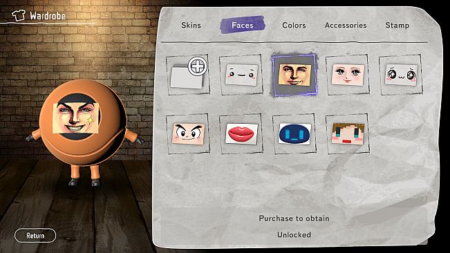 PICK A BOO Skin "Expression Set (Comic Book)"