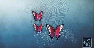 Monster Hunter World: Iceborne - Pendant: Phantom Magenta Butterflies