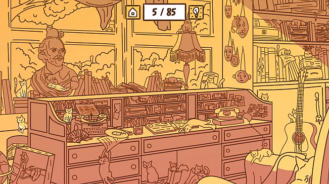 Cats Visiting Cozy Art Studios