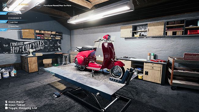 Motorcycle Mechanic Simulator 2021 - Scooter DLC