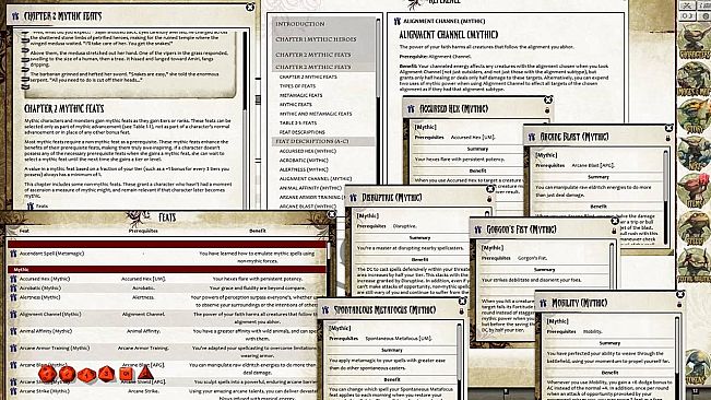 Fantasy Grounds - Pathfinder RPG - Mythic Adventures