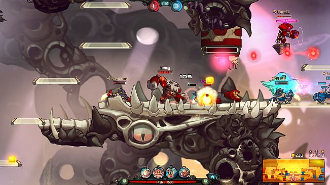 Awesomenauts Character - Jimmy and the LUX5000