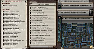 Fantasy Grounds - Paths to Adventure: Planar Excursions Map (Map Pack)