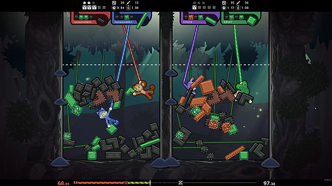 TopplePOP: Bungee Blockbusters