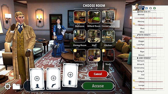 Clue/Cluedo: Sherlock Suspect Pack