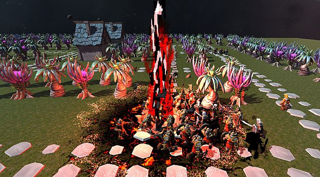 Crowd Medieval City War