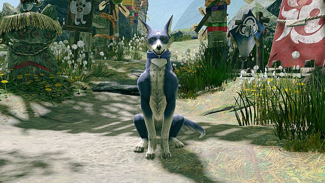 MONSTER HUNTER RISE - "Heart Collar" Palamute layered armor piece