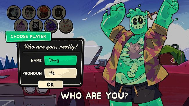 Monster Roadtrip Playable character - Doug
