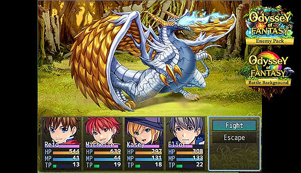 RPG Maker MZ - Odyssey of Fantasy enemy pack