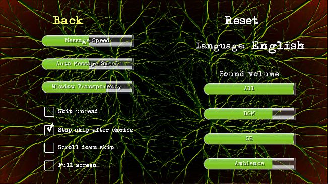 OMEGA PATTERN - VISUAL NOVEL