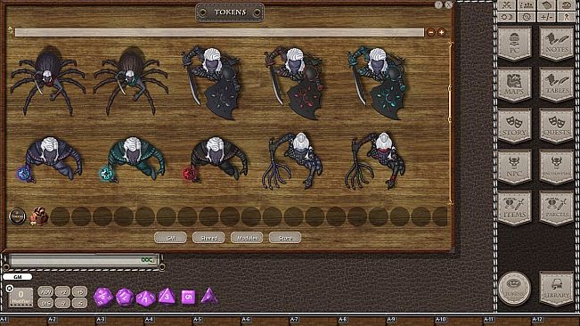 Fantasy Grounds - Jans Token Pack 07 - Under the Dark 1