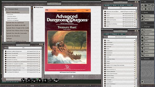 Fantasy Grounds - D&D Classics: N4 Treasure Hunt