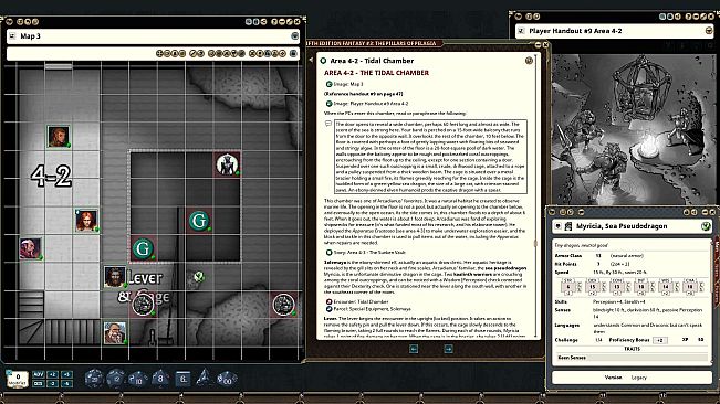 Fantasy Grounds - Fifth Edition Fantasy #3: The Pillars of Pelagia