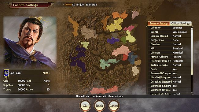 RTK14: [Extreme] Difficulty & Scenario Settings Set