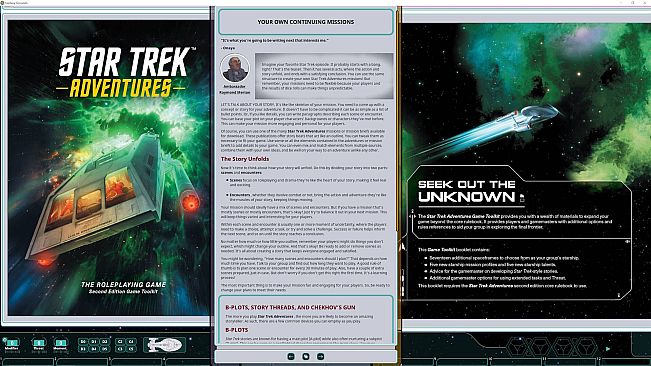 Fantasy Grounds - Star Trek Adventures - Second Edition - Game Toolkit