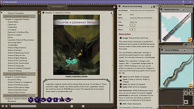 Fantasy Grounds - The Wondrous Tome of Wands