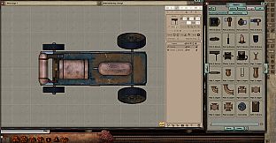 Fantasy Grounds - FG Steampunk Vehicles Map Pack