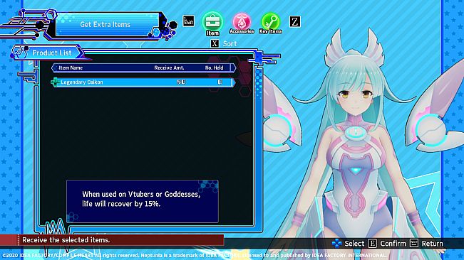 Neptunia Virtual Stars - Hibiki Ao Pack