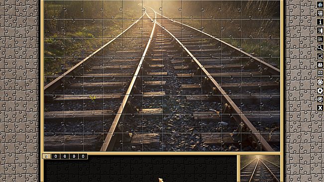 Pixel Puzzles Traditional Jigsaws Pack: Locomotive