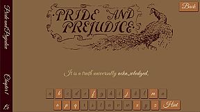 Jane Austen Simulator: Pride and Prejudice