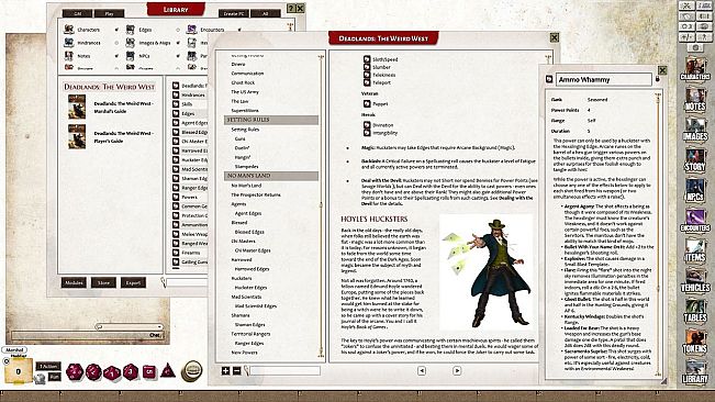 Fantasy Grounds - Deadlands: The Weird West (Core Rules Book)