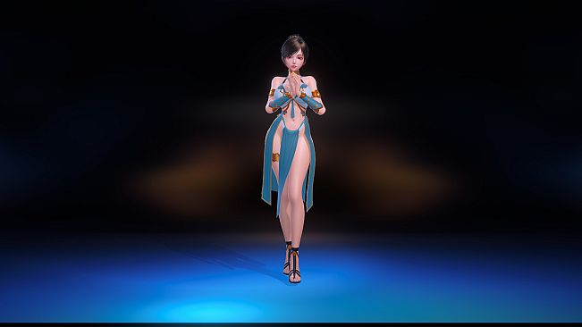 Angel Legion-DLC Enchanted Veil (Cyan)