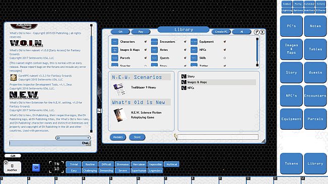 Fantasy Grounds - Trailblazer 9 Heavy (WOiN)