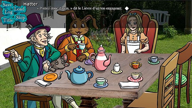 BRG's Alice in Wonderland Visual Novel