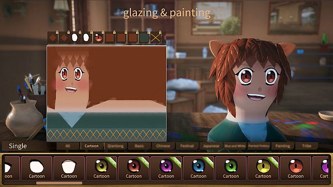 Master Of Pottery - Cartoon Pattern Pack