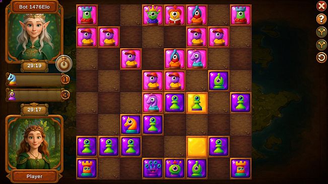 Choc Tactic 4 Chess Master - Witty Alien Gambit