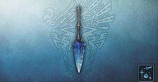 Monster Hunter World: Iceborne - Pendant: Azure Crystal Knife