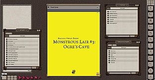 Fantasy Grounds - Monstrous Lair #3: Ogre Cave (Map Pack)