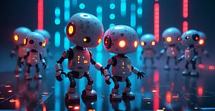 AI-VJ - Robots 3 Visuals