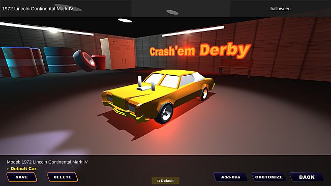 Crash'em Derby - Halloween Paint Job Pack