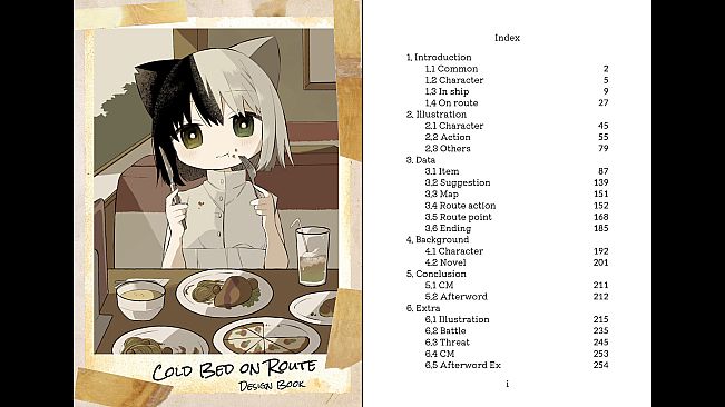 Cold Bed on Route - Artbook