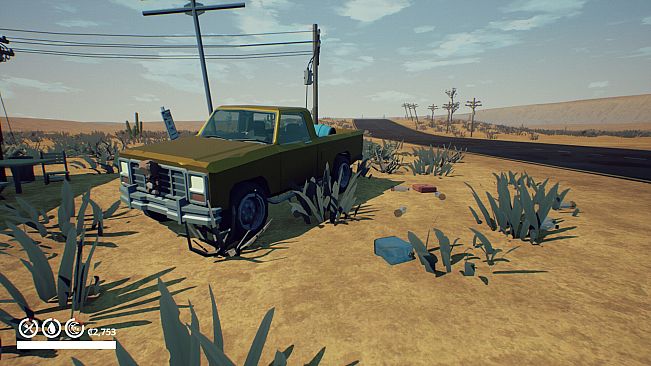 Under the Sand REDUX - a road trip simulator